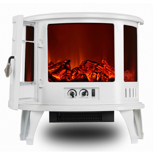 Chimenea Eléctrica <span class=keywords><strong>Portátil</strong></span> Independiente de 23 Pulgadas con Llama de 3 Lados - Product Image 4