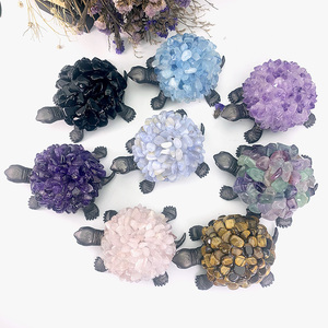 Harga pabrik grosir grosir batu alami <span class=keywords><strong>Aura</strong></span> kristal ukiran <span class=keywords><strong>Aura</strong></span> turmalin hitam capung untuk hadiah kerajinan - Product Image 5