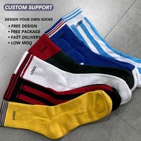 Chaussettes de sport personnalisées de haute qualité Elite, chaussettes de sport décontractées imprimées conçues, chaussettes de sport professionnelles pour le fitness et la course à pied