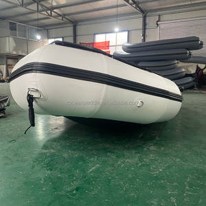 Bote Inflable Popular con Certificado de <span class=keywords><strong>Registro</strong></span> Europeo CE de 4m 5m con Asientos de Aluminio y Aluminio en Color Blanco - Product Image 6