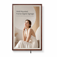 Écran d'affichage numérique mural pour affiches, lecteur multimédia Android/Windows avec CMS intégré, animations de texte, anti-reflet, pour publicités commerciales intérieures