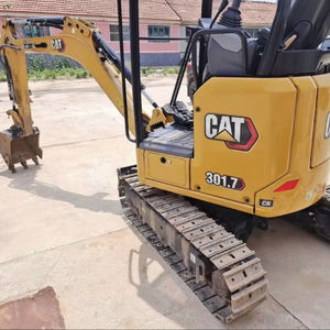Excavadora usada CAT301.7cr excavadora de orugas de segunda mano 1,7 TON mini precio barato buen rendimiento de trabajo maquinaria de China - Product Image 1