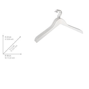 Percha WENKO Blanca moldeada, paquete de 4 - Product Image 2