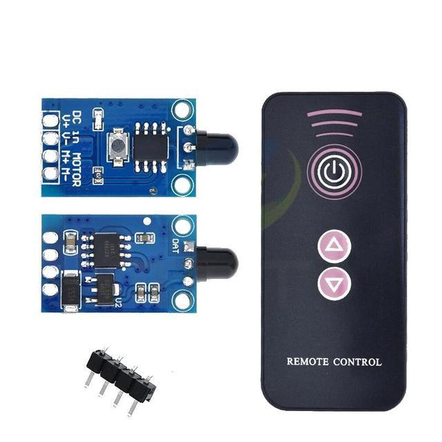 DC3-12V Wireless Forward/reverse PWM Speed Control Module Dc Brush Motor Drive Module With Self-lock Interlock Function