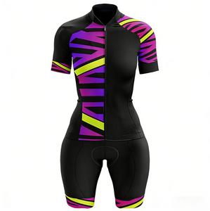 ชุดปั่นจักรยานแบบชิ้นเดียวสำหรับผู้หญิง ระบายอากาศได้ดี แห้งเร็ว กระชับเข้ารูป คุณภาพพรีเมียม ระดับมืออาชีพ เหมาะสำหรับกิจกรรมปั่นจักรยานประจำวัน - Product Image 1