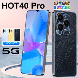 โทรศัพท์มือถือแอนดรอยด์ Hot40โปร7.3นิ้ว Smartphone16G 5G + 1TB <span class=keywords><strong>True</strong></span> 4G เวอร์ชันทั่วโลกสมาร์ทโฟน - Product Image 4