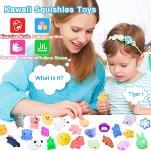 2024 Cute Animal Strength Pinch <b>Ball</b> Mochi Fidget Toy TPR <b>Squeeze</b> Decompression Toy - Product Image 3
