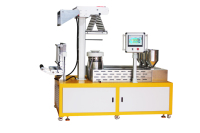 Ligne de production de film soufflé à trois couches ZS-430B-25 avec système de contrôle informatique, nouvelle, pour PET/ABS/PP/PVC, production de 30 kg/h, vis de 25 mm