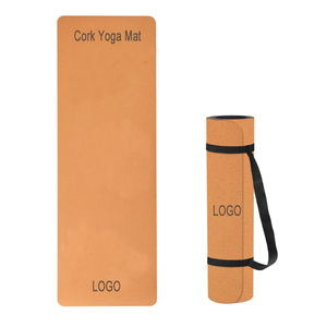 Ensemble de tapis de <span class=keywords><strong>Yoga</strong></span> en liège avec bloc de <span class=keywords><strong>Yoga</strong></span> et <span class=keywords><strong>roue</strong></span> de <span class=keywords><strong>Yoga</strong></span> - Product Image 1