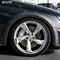 Jantes forgées concaves profondes 5x112 18 19 20 21 22, nouveau design, vente chaude, finition argent brossé, pour Audi A7 A8 Q7 RS6, directement de l'usine