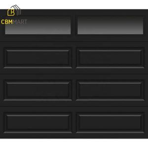 CBMMart <span class=keywords><strong>Porte</strong></span> de <span class=keywords><strong>garage</strong></span> électrique <span class=keywords><strong>sectionnelle</strong></span> moderne résistante aux ouragans Portes automatiques intelligentes en aluminium grain de <span class=keywords><strong>bois</strong></span> pour <span class=keywords><strong>voitures</strong></span> - Product Image 6