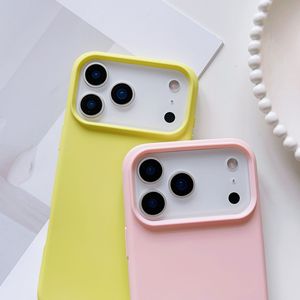 เคสโทรศัพท์ซิลิโคนเหลวแบบแม่เหล็กสำหรับ iPhone 17 PRO MAX 15 สีพื้นเรียบเนียน ป้องกันการตกกระแทก - Product Image 5