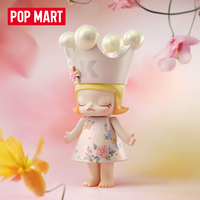 Produk Baru Fashionable Grosir Asli POPMART MEGA ROYAL MOLLY 400% Manman Hualuo Velvet Figur Koleksi Ornamen