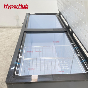 Congelador Horizontal de Gran Capacidad para Almacenamiento de Carne y Mariscos Congelados, 500L 1000L, Directo de Fábrica - Product Image 5