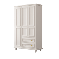 Armoire moderne de style tendance avec un grand espace de rangement, en MDF durable, pour la chambre à coucher et l'hôtel