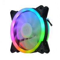 Échantillon gratuit 12V 6Pin 15 lumière LED RGB PC de jeu multi-couleurs 120mm refroidisseur de processeur ventilateurs d'ordinateur RVB