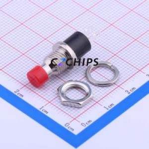 PB-05B-R Push Button Switch Switch ( Key Shape: Round Button )( Mounting Type: Through Hole )( Contact Current: 3A ) - Product Image 2