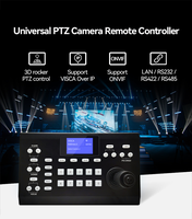 Contrôleur de Joystick de clavier de caméra PTZ 3 axes RS232 RS485 POE pour système de vidéoconférence