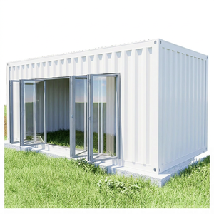 Casa Prefabbricata di Lusso Modulare Portatile in Acciaio, Mini Casa Container per Ufficio o Camera da Letto - Product Image 1