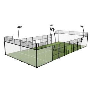 Pista de Pádel en Venta, Sistema de Pista de Tenis de Pádel Profesional Panorámica de Alta Calidad para Exteriores - Product Image 2