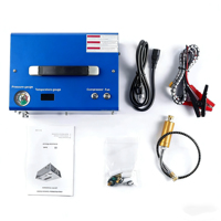 Compresseur d'air PCP à arrêt automatique, 300 bar/4500 psi/30 MPa, sans huile/eau, connecteur rapide 8 mm HPA, 12 V/110 V/220 V