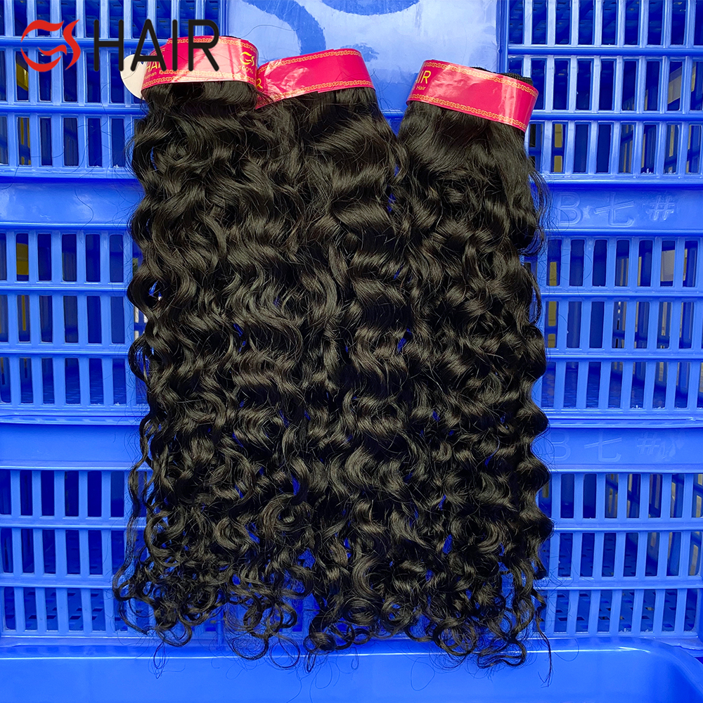 Paquet de cheveux de vague d'eau