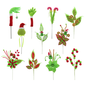 Décoration <span class=keywords><strong>de</strong></span> <span class=keywords><strong>Noël</strong></span> amusante : Monstre <span class=keywords><strong>vert</strong></span> en peluche Grinch pour la maison, ornements <span class=keywords><strong>de</strong></span> sapin <span class=keywords><strong>de</strong></span> <span class=keywords><strong>Noël</strong></span>, fournitures <span class=keywords><strong>de</strong></span> fête festives 2026 - Product Image 2