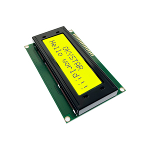 Bright and Clear <strong>Display</strong> with 2004A 20x4 5V <strong>Character</strong> <strong>LCD</strong> <strong>Display</strong> <strong>Module</strong> SPLC780 Controller Yellow Green Backlight - Product Image 1