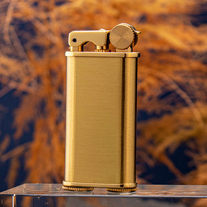 Texture laiton kérosène rétro meule amour feu briquet cadeau pour hommes et femmes avec meule - Product Image 5