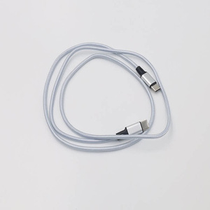 สายชาร์จเร็วสำหรับ <span class=keywords><strong>iPhone</strong></span> 16/15 สายถักไนลอน สายดาต้า PD 60W หัวต่อคู่ Type C สำหรับโทรศัพท์และแท็บเล็ต สาย USB C ยาว 1 ม./2 ม. - Product Image 5