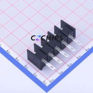 KF25H-7.62-5P Barrier Terminal Block Through hole Component (THT),P=7.62mm Connector Two Sides 7.62mm 1x5P Straight Pin - Product Image 2