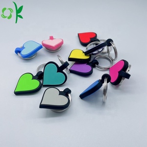 Oksilicone Chất Lượng Tốt Hình Trái Tim <span class=keywords><strong>Tag</strong></span> Tái Sử Dụng Cá Nhân <span class=keywords><strong>Pet</strong></span> ID Silicone <span class=keywords><strong>Pet</strong></span> Thẻ Với Vòng Tròn Vòng Cho Động Vật Mèo Dog <span class=keywords><strong>Tag</strong></span> - Product Image 6