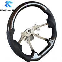 Volant de voiture en fibre de carbone forgée pour Nissan Patrol Y61, pièces intérieures 2000 2001 2002 2003 2004 2005 2006 2007 2008 2009