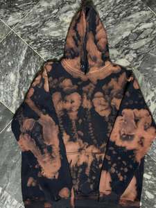 Nouveau style, sweat à capuche en molleton surdimensionné pour homme, 100% coton, couleur unie, streetwear décontracté, design délavé personnalisable - Product Image 5