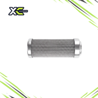 Élément de filtre à carburant de remplacement, cartouche filtrante plissée en acier inoxydable pour filtres à carburant Billet, haute performance pour la course