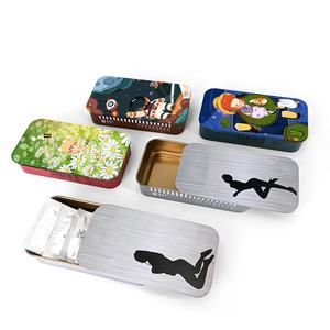 JYB – boîte à bonbons coulissant <span class=keywords><strong>en</strong></span> étain deux pièces, conteneur <span class=keywords><strong>en</strong></span> étain métallique pour bonbons/cigarettes/<span class=keywords><strong>chewing</strong></span>-<span class=keywords><strong>gum</strong></span>/cadeau - Product Image 1