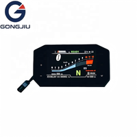 Layar TFT Kluster Instrumen 5 Inci Speedometer untuk Pengontrol FarDriver Votol Sepeda Motor Listrik CAN BUS Dashboard