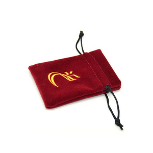 Pochette en velours personnalisée avec logo, pour chapelet catholique romain, étui à chapelet rose pour cadeaux de baptême et d'église - Product Image 5