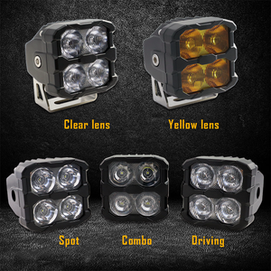 Độ sáng cao 4x4 off-road mương đèn IP68 không thấm nước LED làm việc ánh sáng 12V LED sương mù/Đèn lái xe - Product Image 4