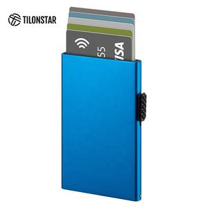 TILONSTAR TVC300-Porte-cartes d'identité automatique, étui de blocage RIFD, portefeuille en aluminium, porte-cartes bancaires pour hommes - Product Image 2