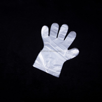 Gants en PEHD pour la cuisine Gant en plastique PE jetable de qualité alimentaire de taille personnalisée Gant pour la nourriture