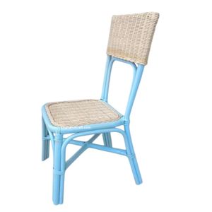Chaise pour enfants en rotin artisanal pour la décoration d'événements, chaise en osier naturel pour enfants pour anniversaire, mariage, location pour fêtes - Product Image 1