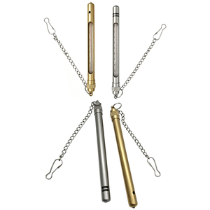 Thermomètre portable en acier inoxydable avec boîtier métallique, thermomètre à <span class=keywords><strong>mercure</strong></span> externe pour mesurer les températures de divers liquides - Product Image 2