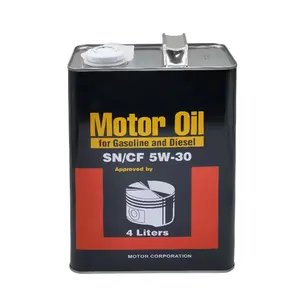 Toyota SN/SF 5W-30 4L secchio di metallo olio sintetico 08880-83322 per auto olio lubrificante