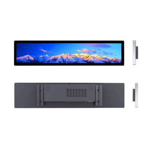 Écran LCD étiré ultra-large personnalisé HONGNUO pour étagère, affichage publicitaire intelligent pour supermarché avec <span class=keywords><strong>logiciel</strong></span> CMS - Product Image 4