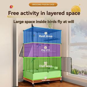 Practical Outdoor <strong>Bird</strong> Feeding Cage Weather Resistant Easy to Replenish Food Garden <strong>Bird</strong> Feeding Cage <strong>Wild</strong> <strong>Bird</strong> Feeding Device - Product Image 3