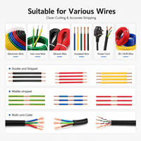 Máquina Cortadora y Peladora de Cables Automática Qilin SQ-BJ810, Cuchillas de Acero de Alta Velocidad, Precisión de 0.01mm para Cables de 0.1-10mm