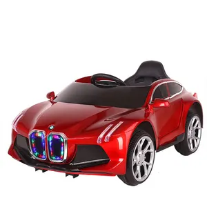 Wholesale 4 motors electric children cars for baby safty electric toy car big kids to drive kids plastic ride on car toy