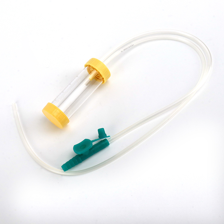 Diferentes tamaños de catéter de succión de esputo Fr 06- Fr 18 de 48 cm extractor de moco estéril médico