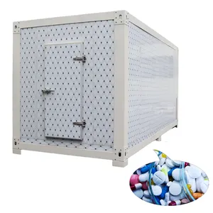 Movable cold room walk-in freezer chicken storage container cold room freezer low temperature freezer cold room